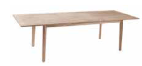 ARCO Lugano Ausziehtisch 235-330 x100 cm Teak