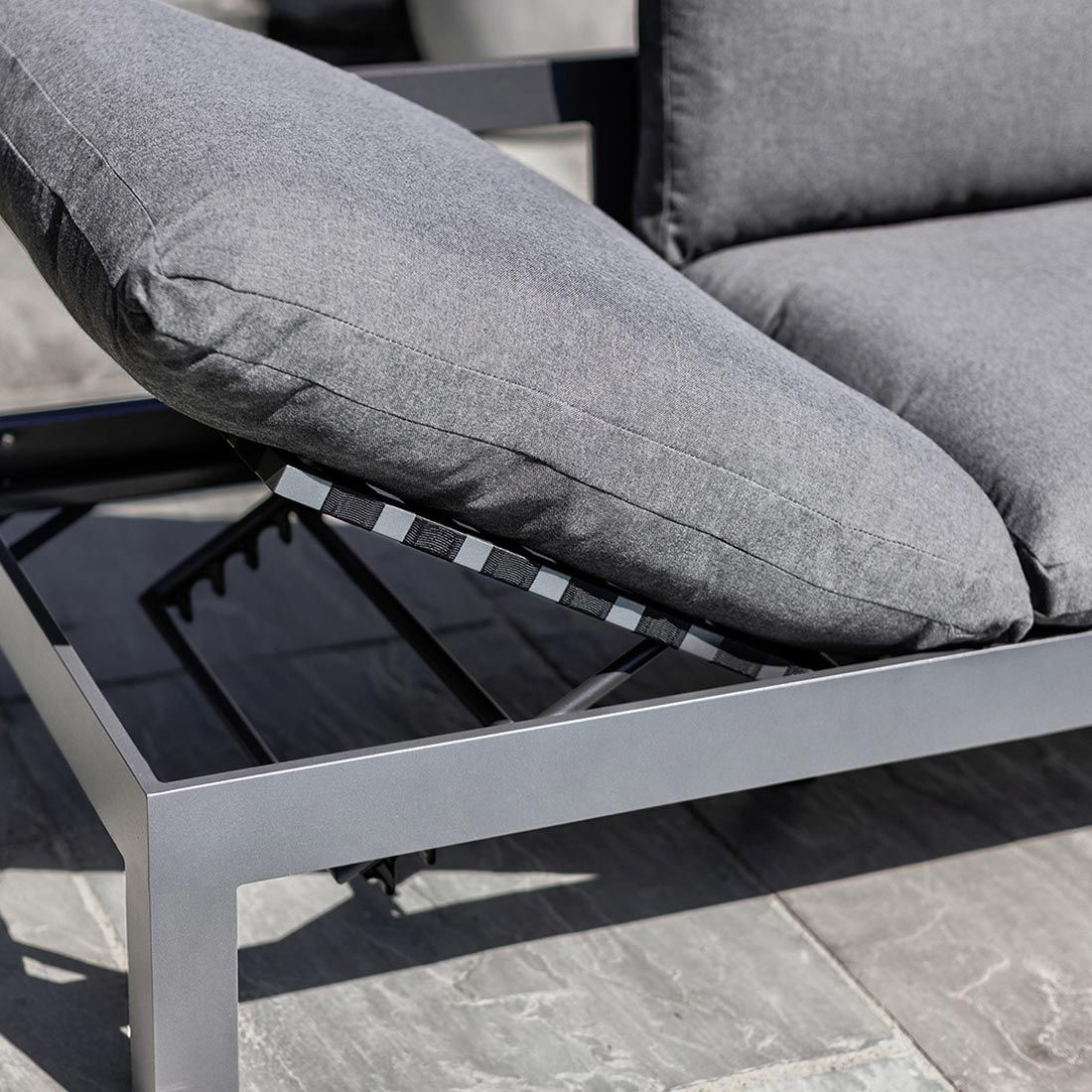 Kettler Comfort Bank/Liege Aluminium/Agora Anthrazit Matt/Graphite Kettler Comfort Bank/Liege Aluminium/Agora Anthrazit Matt/Graphite