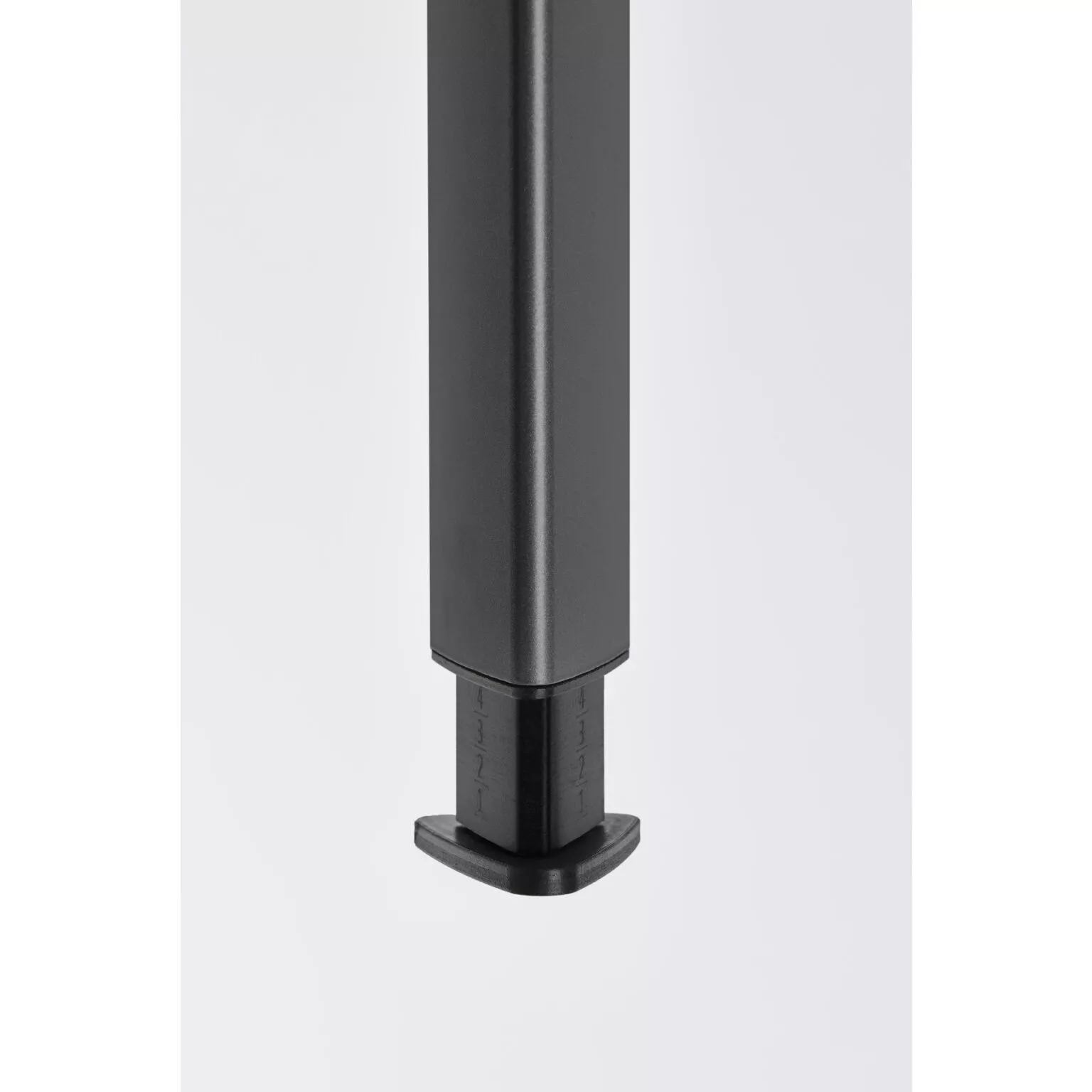 KETTLER Edge Fußkappen 4er Set, höhenverstellbar, anthrazit, Kunststoff