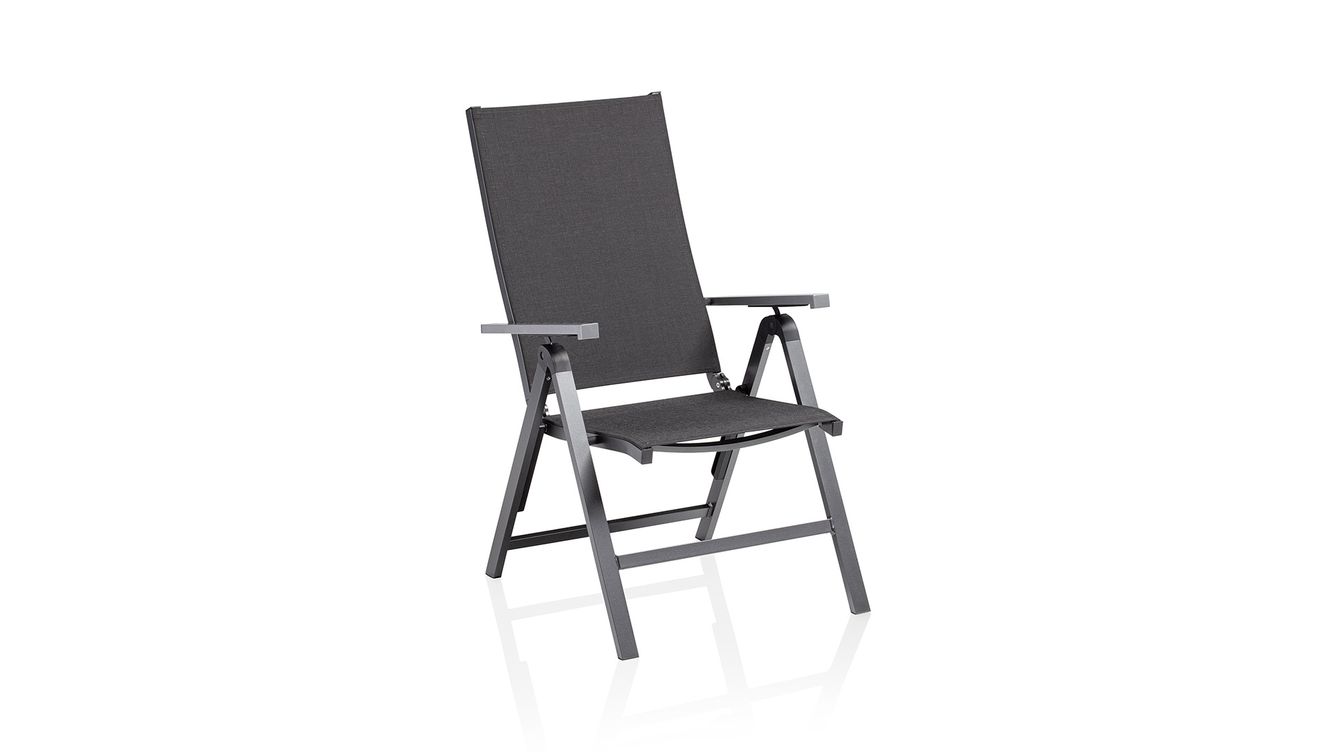 Kettler RASMUS Multipositionssessel Aluminium/Twitchell anthrazit/charcoal