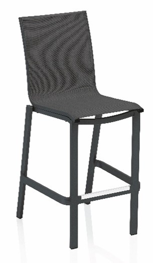 KETTLER Bastuhl ohne Armlehne RASMUS Aluminium/Outdoorgewebe anthrazit/ charcoal
