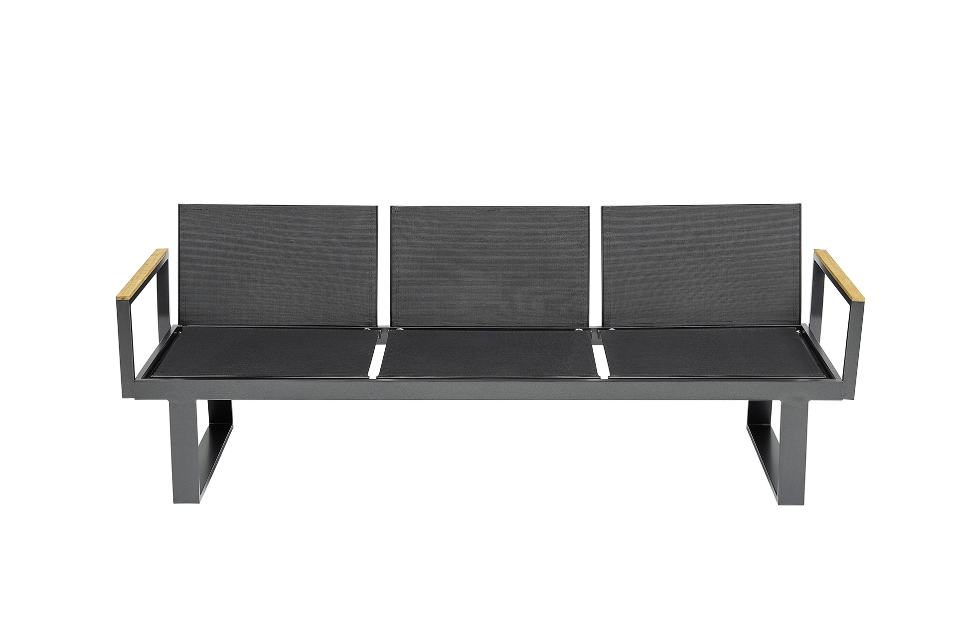 Kettler Rasmus Modular 3 Sitzer/ Liege anthrazit/ charcoal
