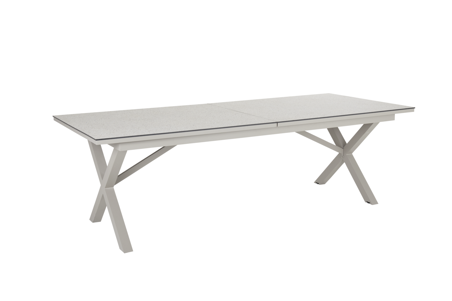 Brafab Hillmond HPL Ausziehtisch L238/297 x B100  cm Khaki