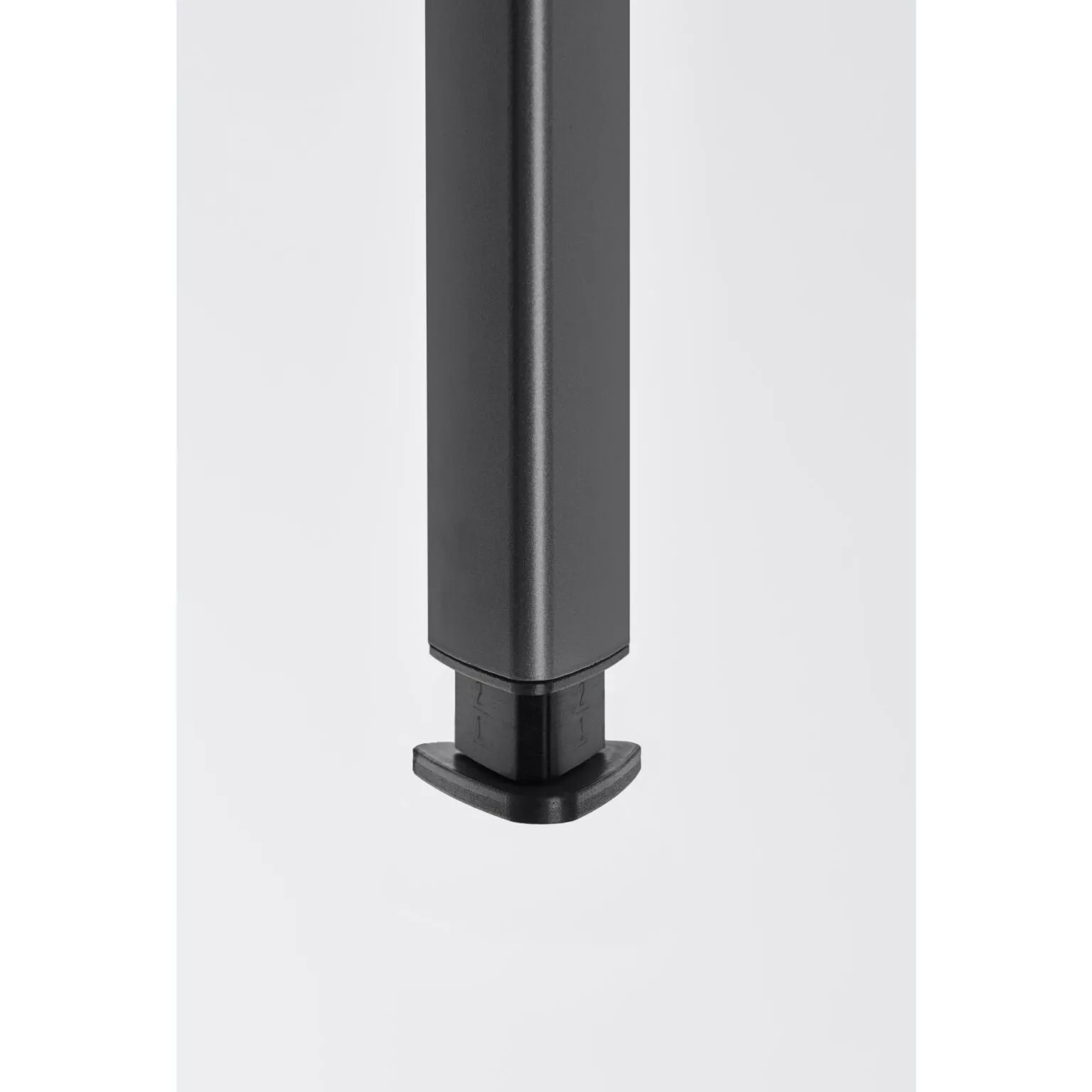 KETTLER Edge Fußkappen 4er Set, höhenverstellbar, anthrazit, Kunststoff