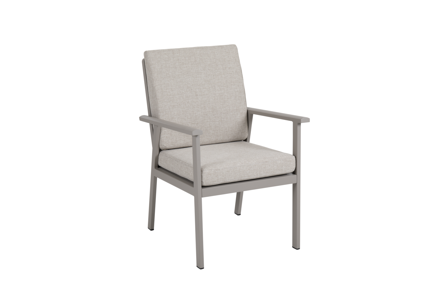 Brafab Samvaro Diningsessel khaki mit Kissen