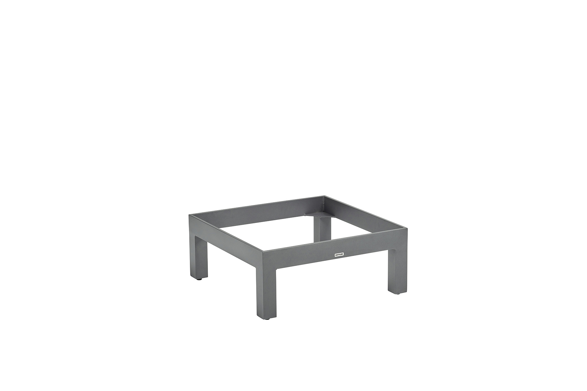 Kettler Comfort Hocker Aluminium/Agora Anthrazit Matt/Graphite