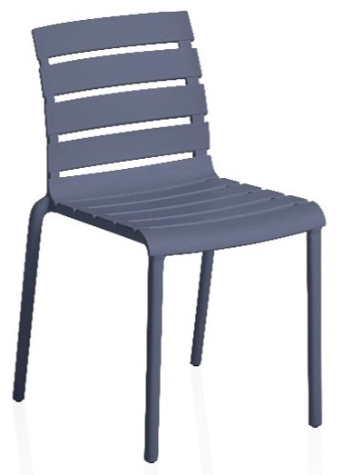 KETTLER Stapelstuhl PONZA Kunststoff blau