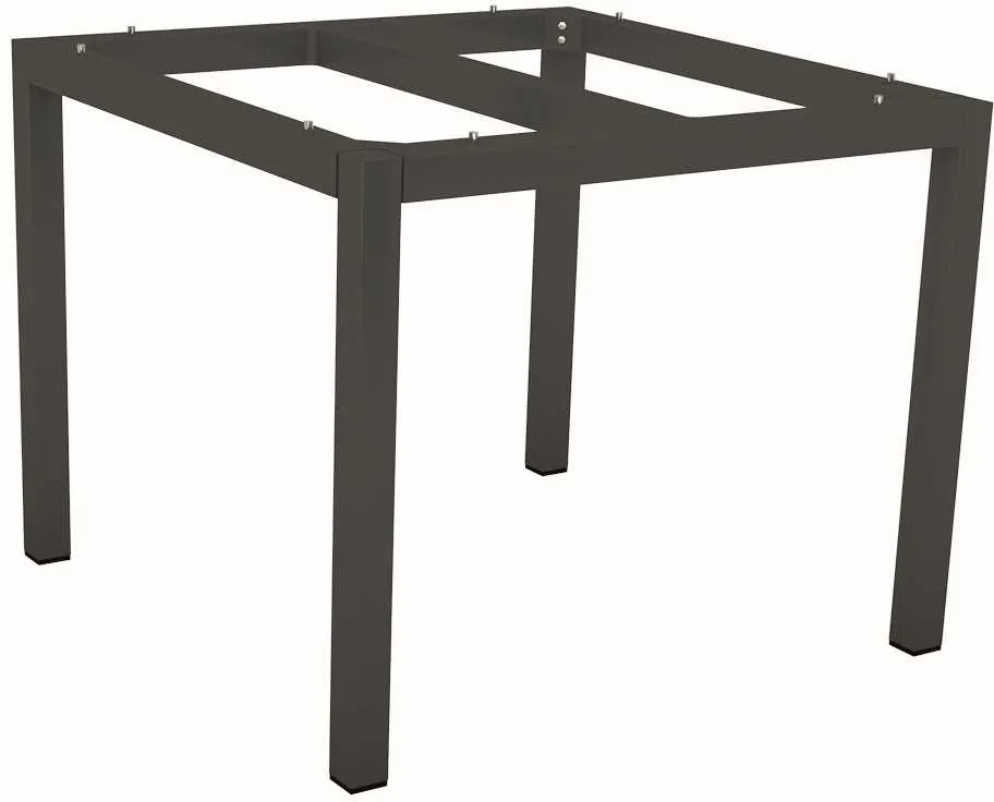 Stern Tischgestell Classic 90 x 90 cm Aluminium anthrazit
