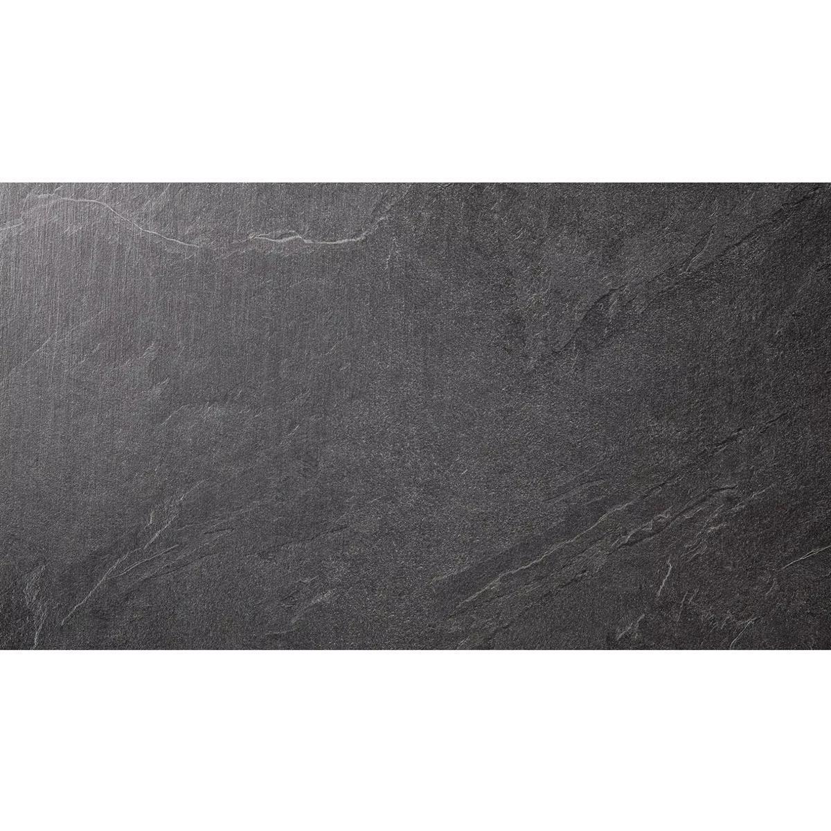 KETTLER HPL Tischplatte 120x120x1,3 cm, anthrazit, C-Profil