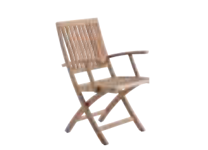 ARCO Lugano Klappsessel mit Armlehne Teakholz