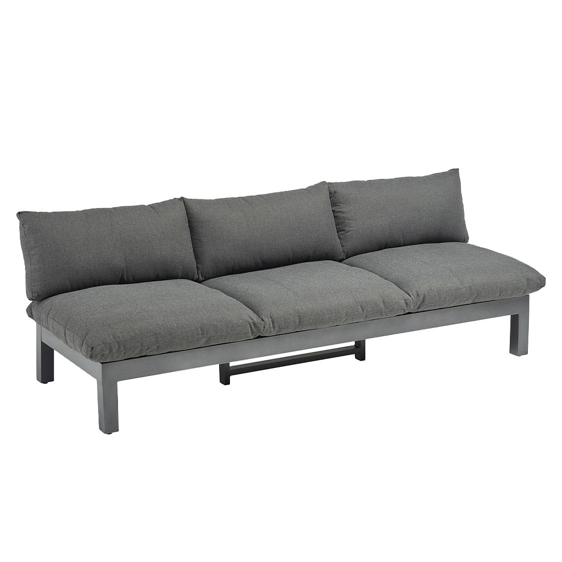 Kettler Comfort Bank/Liege Aluminium/Agora Anthrazit Matt/Graphite